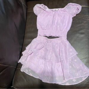 Sugar & Jade Star Top and Matching Skirt